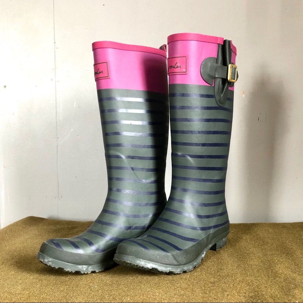 SOLD // Women’s Joules Welly Rainboots Size 8